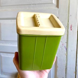 Vintage MCM plastic coffee canister